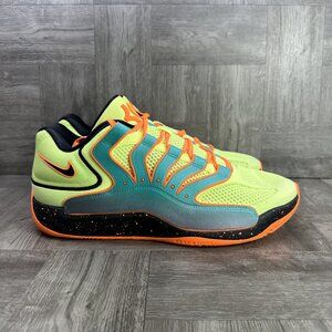 Nike KD 18 NGR Men's size 13 Jade Lime Black Basketball Shoes HV1993-301